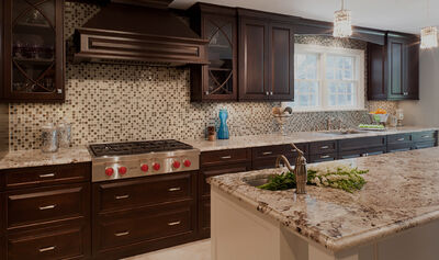 Kitchen Cabinets with Sophistication and Depth