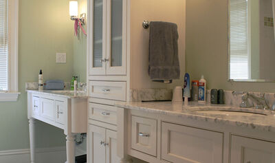 Junior Bathroom Custom Cabinets