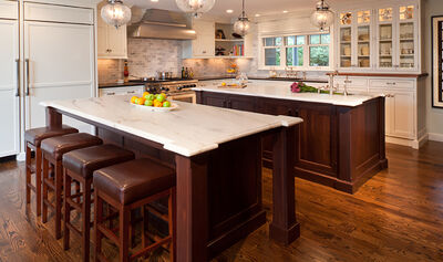 Traditional Kitchen for Wining and Dining