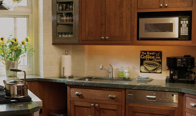Stylishly Sleek Kitchen Cabinets